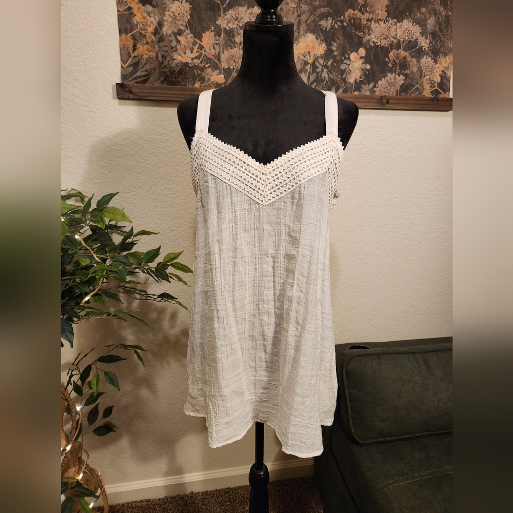 Summer tank top blouse